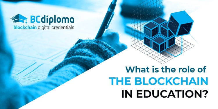 What is the role of the blockchain in education?