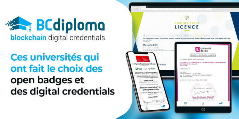 7 universités qui ont fait le choix des open badges et des digital credentials