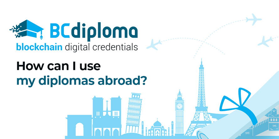 How can I use my diplomas abroad?