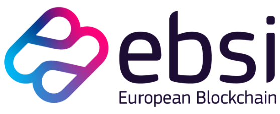 Logo de EBSI Infraestructura de Blockchain Europea