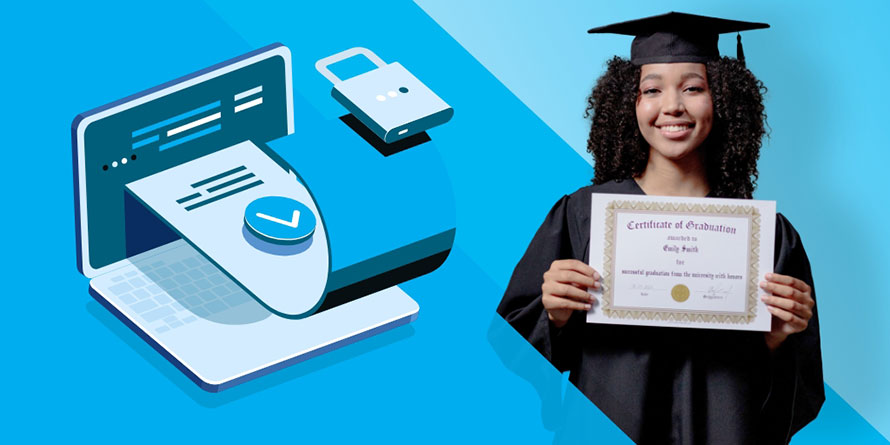 Protect your academic qualifications with verifiable diploma certificates