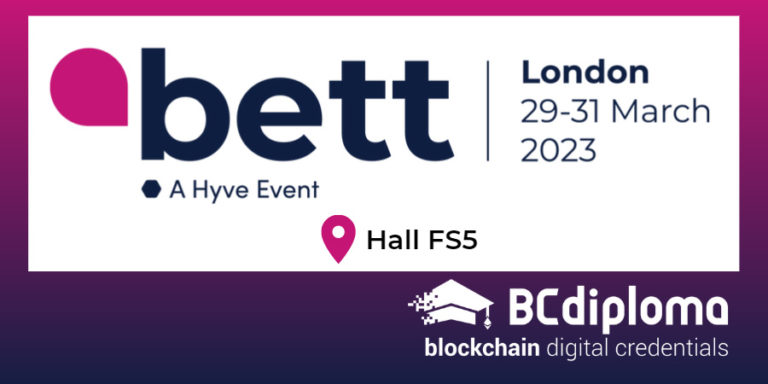 BCdiploma at the 2023 BETT show in London!