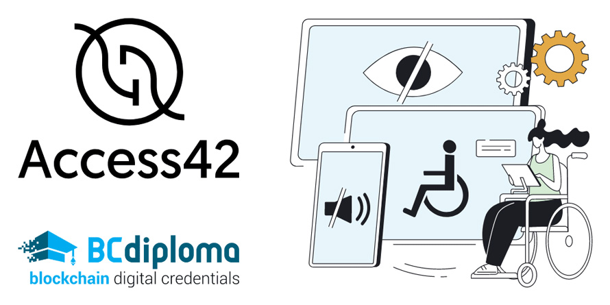 Una asociación para la innovación accesible: BCdiploma y Access42