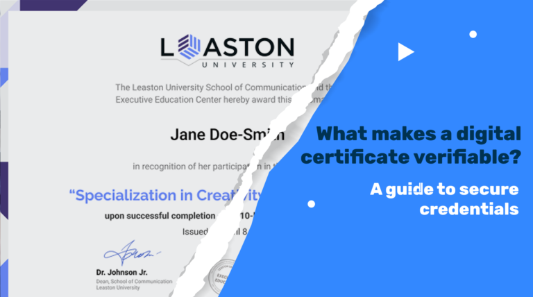 What makes a digital certificate verifiable? A guide to secure credentials