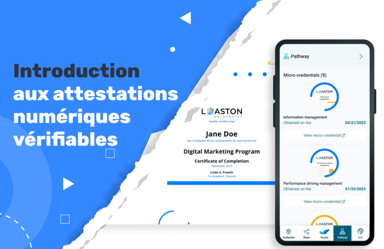 Introduction aux attestations numériques vérifiables