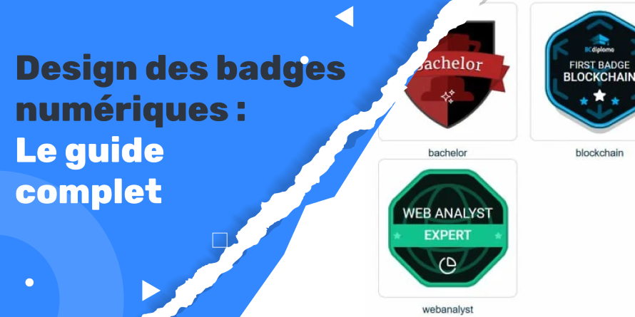 Conception de badges numériques : meilleures idées de design, icônes et modèles, exemples par secteur.