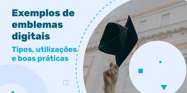 Exemplos de emblemas digitais: Tipos, utilizações e boas práticas