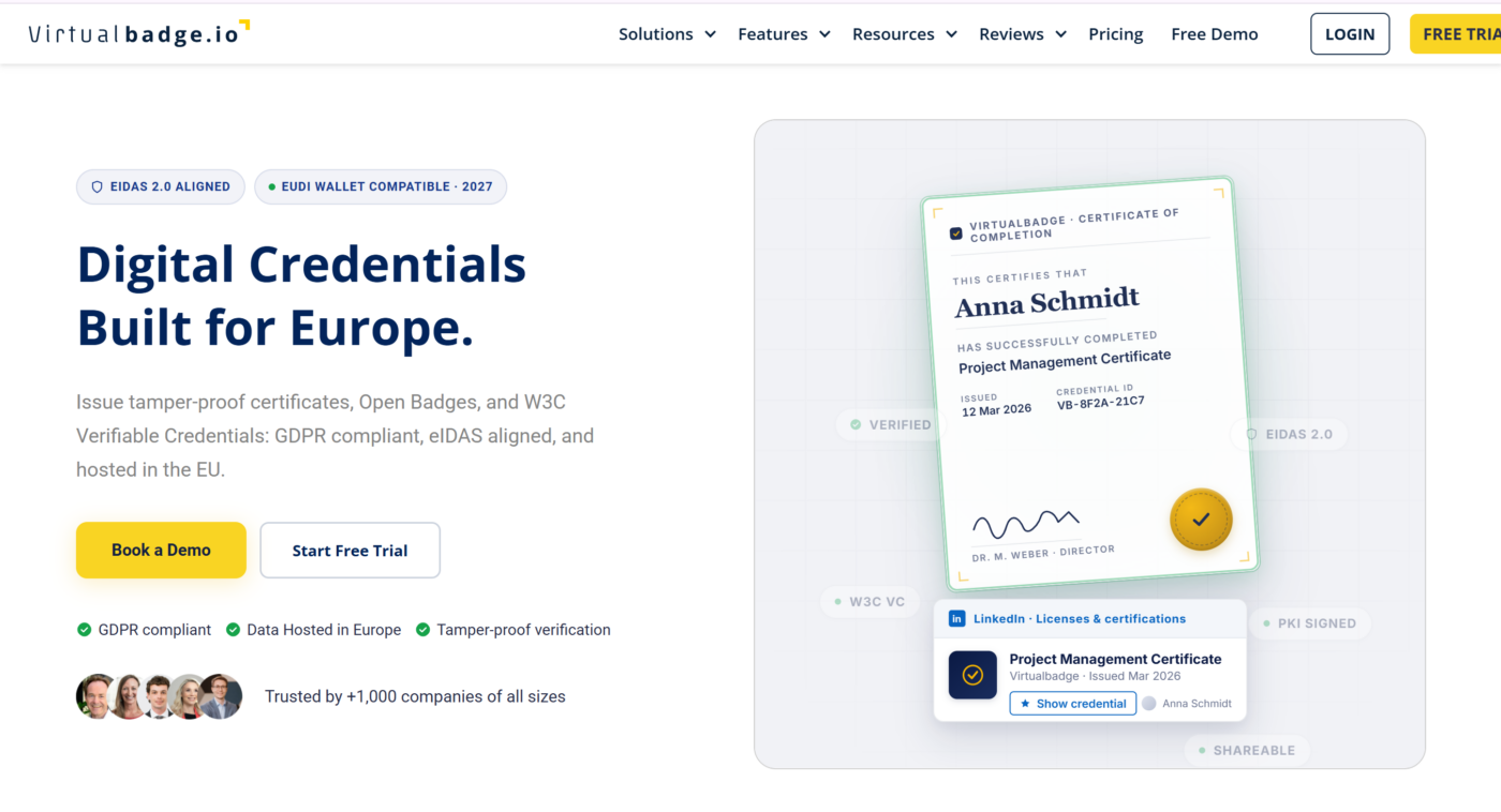 Virtual Badges VS BCdiploma