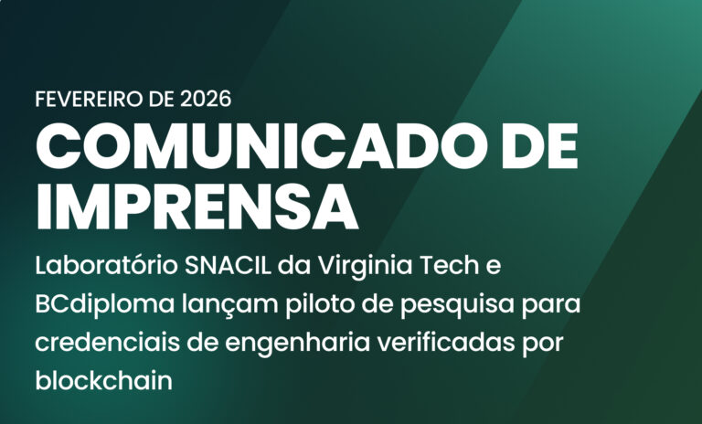 O laboratório SNACIL da Virginia Tech e a BCdiploma lançam um projeto piloto de pesquisa para certificados de engenharia verificados por blockchain