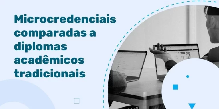 Microcredenciais comparadas a diplomas acadêmicos tradicionais no reconhecimento profissional